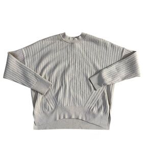 Abercrombie and fitch cozy sweater soft collection  cream‎ lightweight ribbed